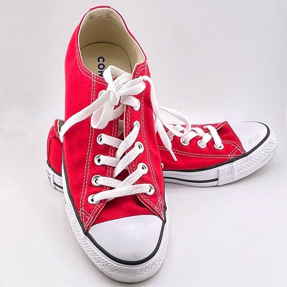 Converse Red and White Women's Sneakers